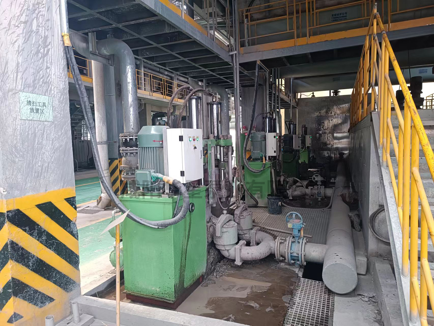 陶瓷柱(zhu)塞泵客戶(hu)使用現場(chang)圖片